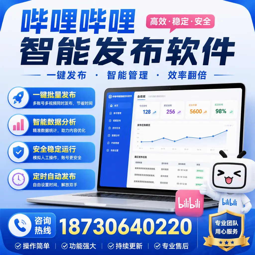 为什么选择哔哩哔哩智能发布软件?临高 的用户分享